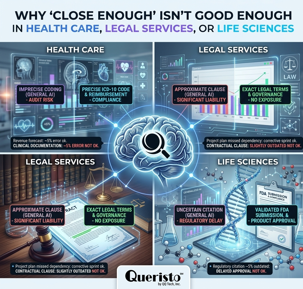 Learn why industry-specific AI experts are essential for health care, life sciences, financial services, and more.